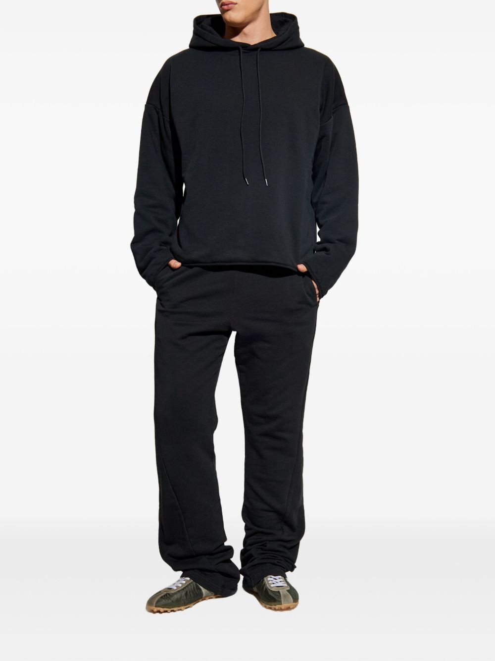 elasticated-waistband track pants - 2