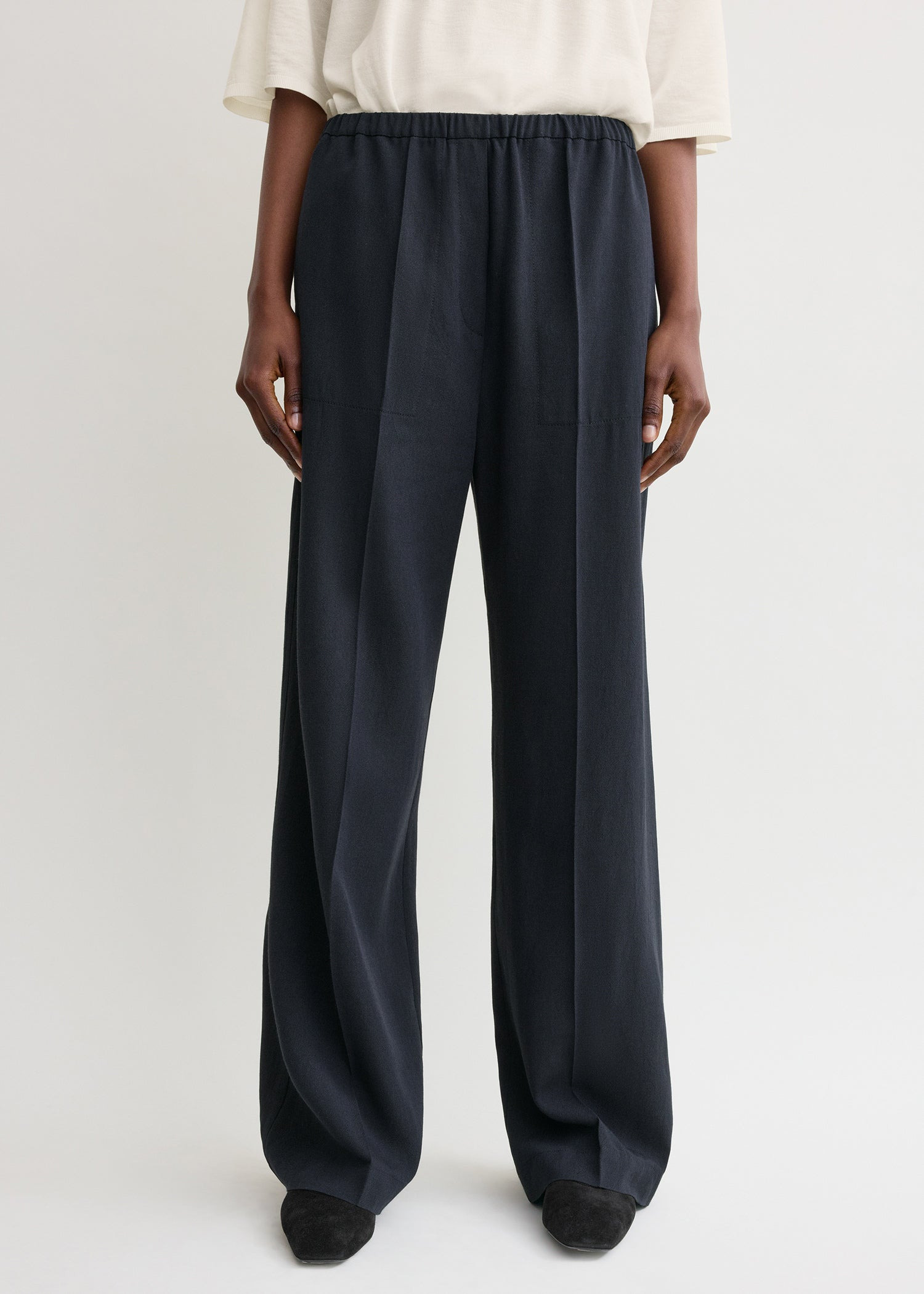 Fluid winter trousers navy - 5
