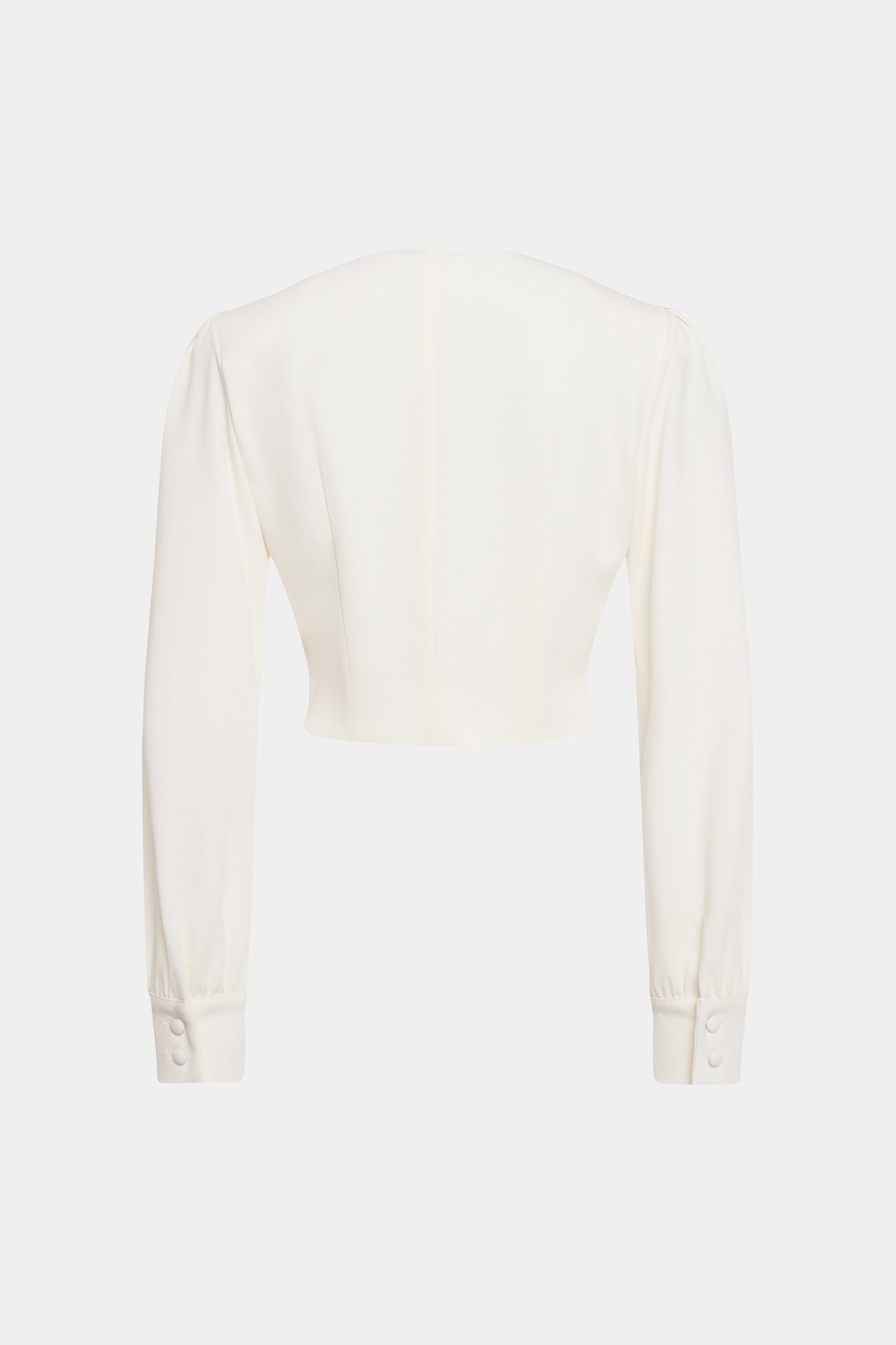 WOOL CREPE TOP - 2