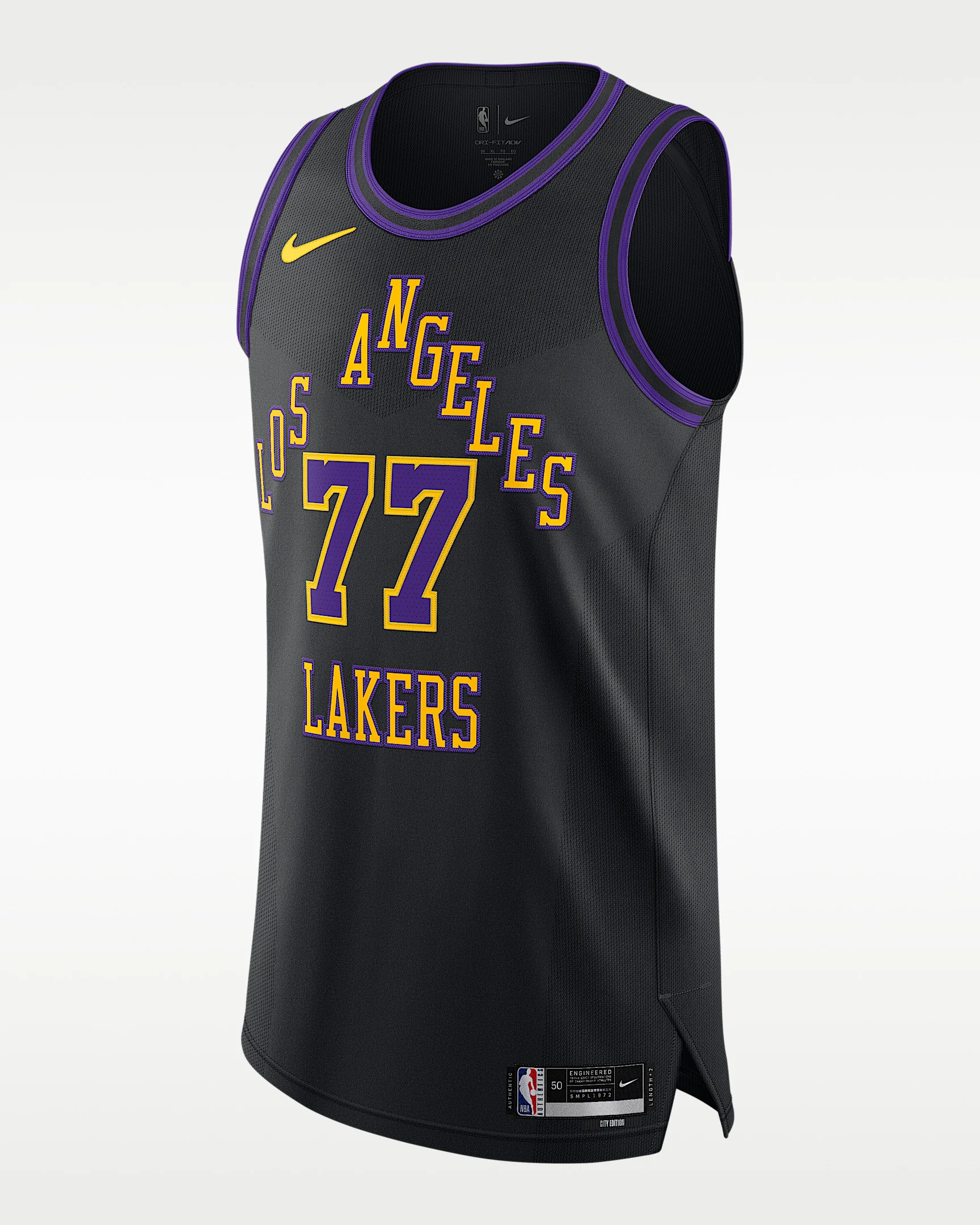 Los Angeles Lakers City Edition Men's Nike Dri-FIT ADV NBA Authentic Jersey - 1