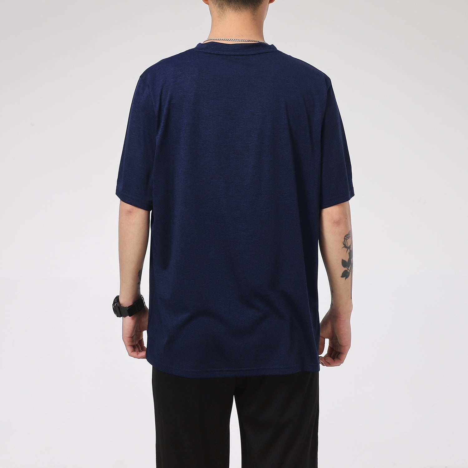 PUMA Train Favorite Heather T-shirt 'Navy' 520139-06 - 4