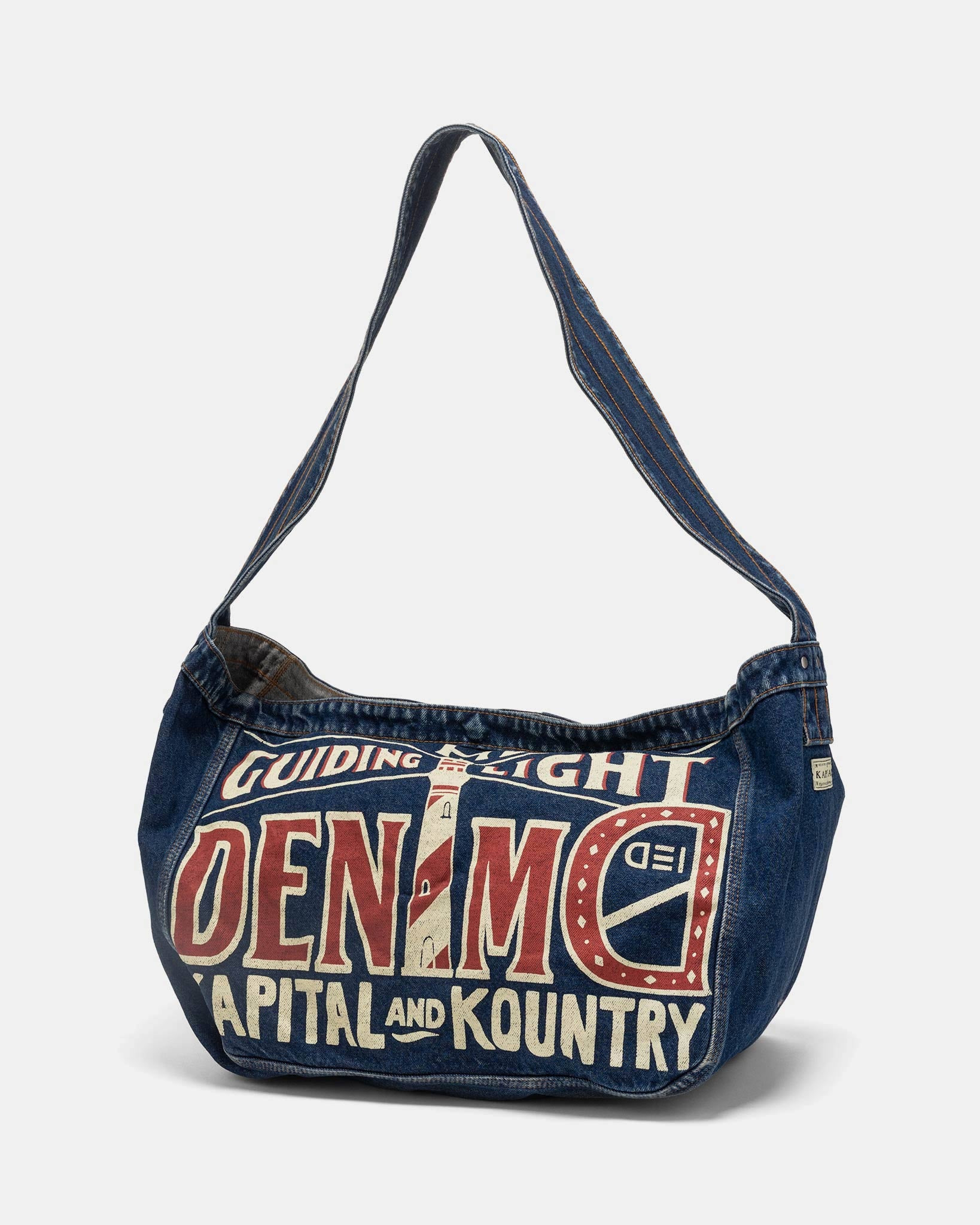 13oz Denim NEWS PAPER BAG (GUIDING LIGHT) PRO - 1