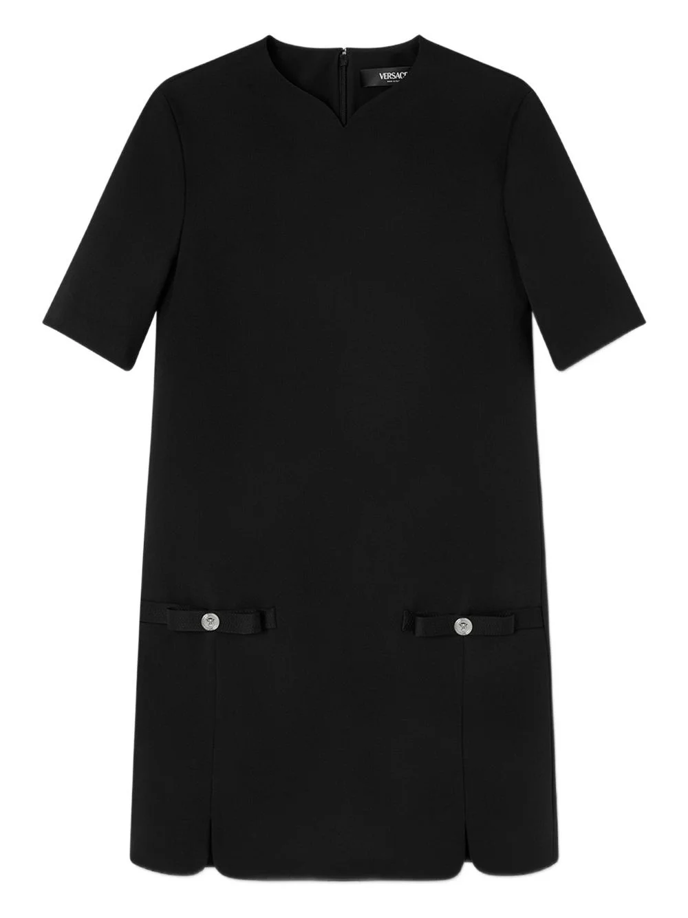 bow-detail dress - 1