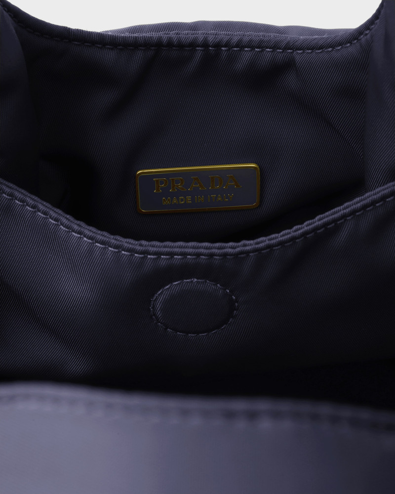 Padded Re-Nylon mini-bag with bow 5