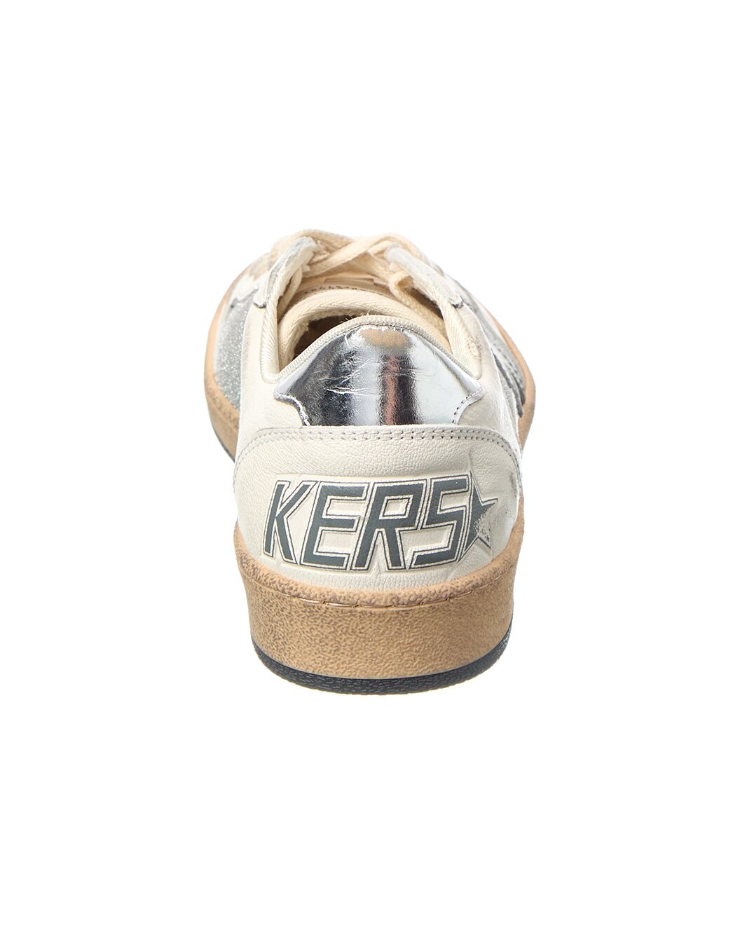 Golden Goose Ballstar Glitter & Leather Sneaker - 3