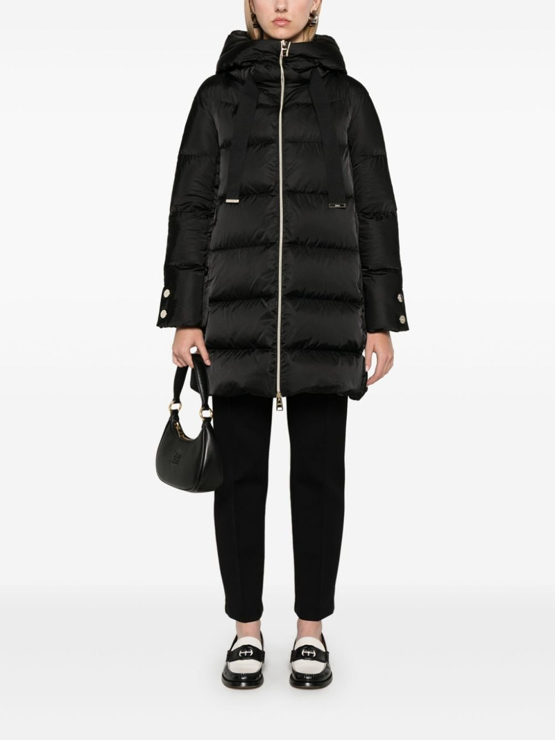Herno hooded coat outlook