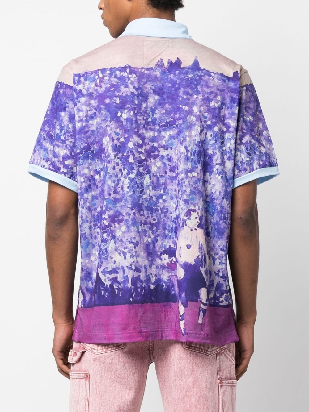 graphic-print short-sleeved shirt - 4