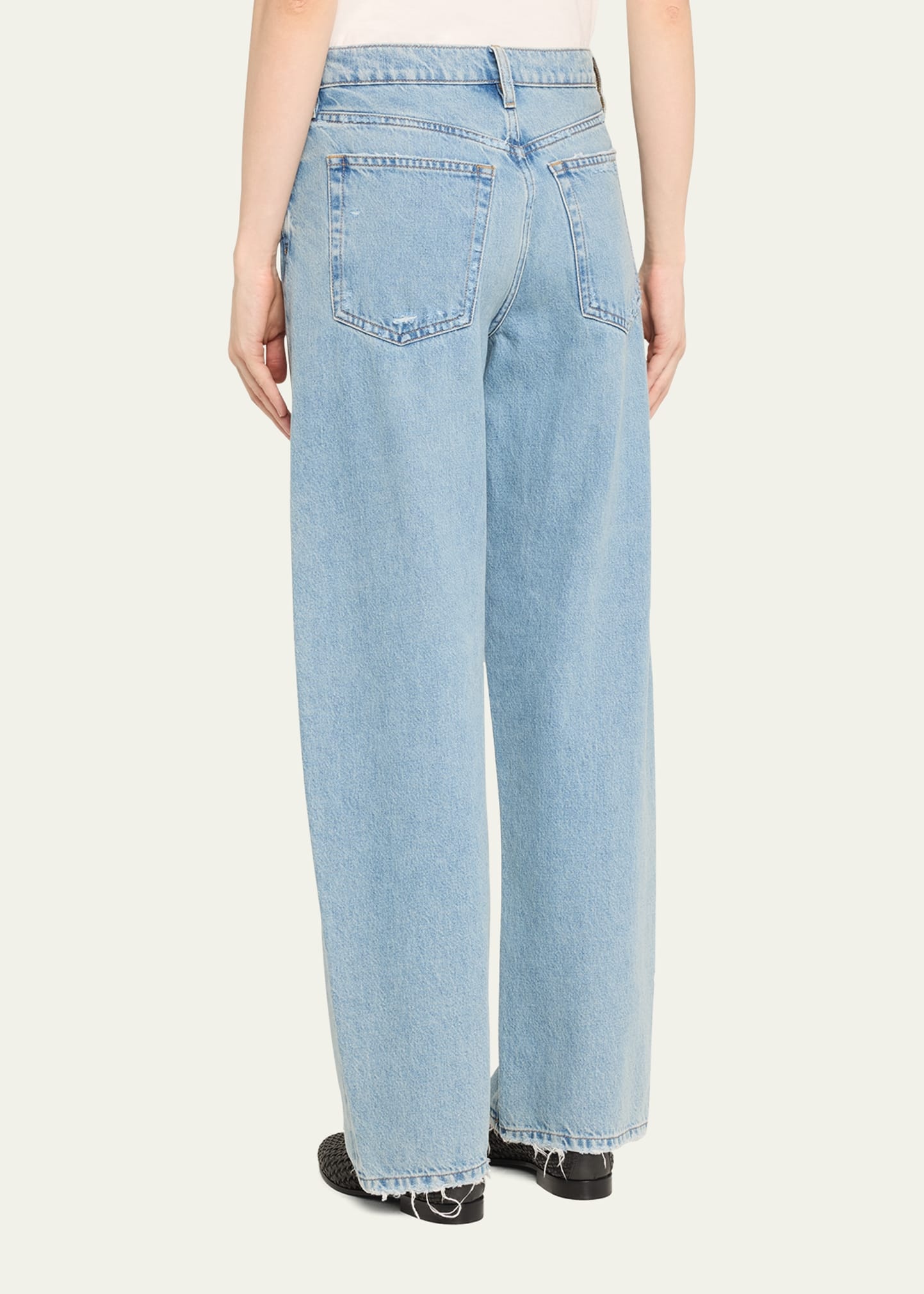 Low Slung Barrel Jeans - 3