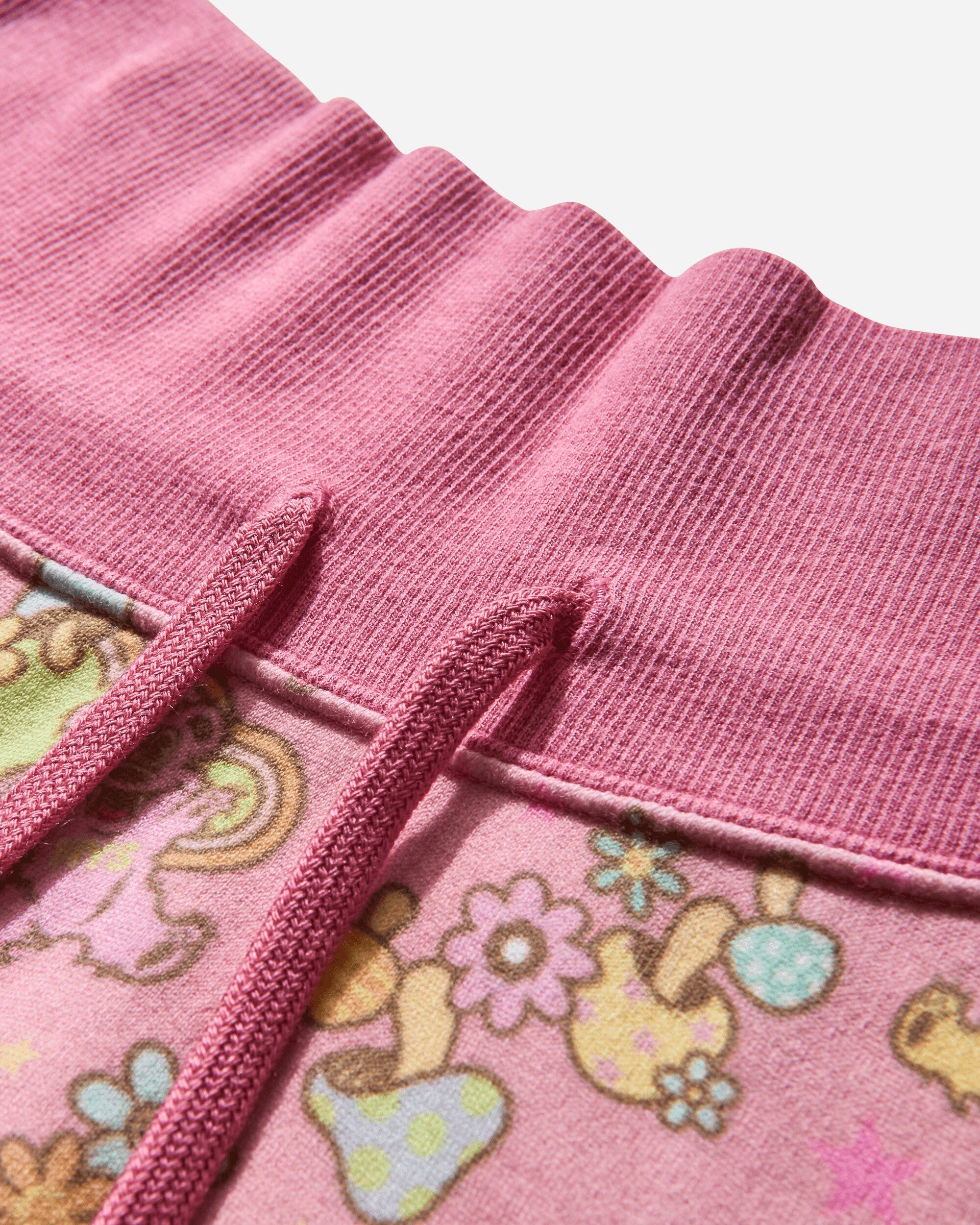 Women's Fire Bear Dream Pattern Skirt Pink - 3