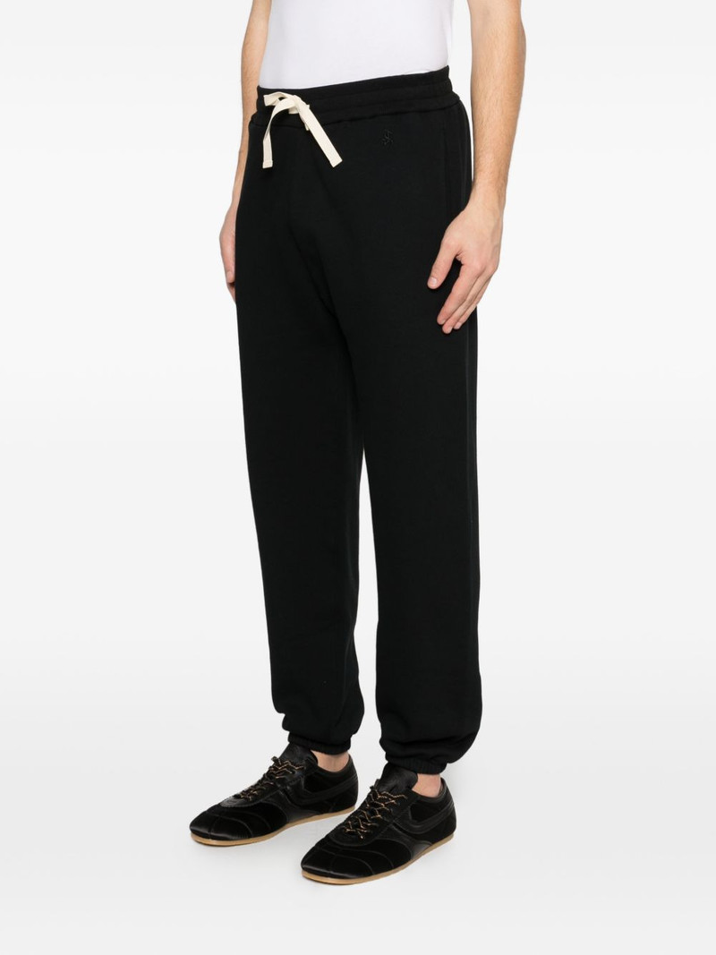 logo-embroidered drawstring trousers 3