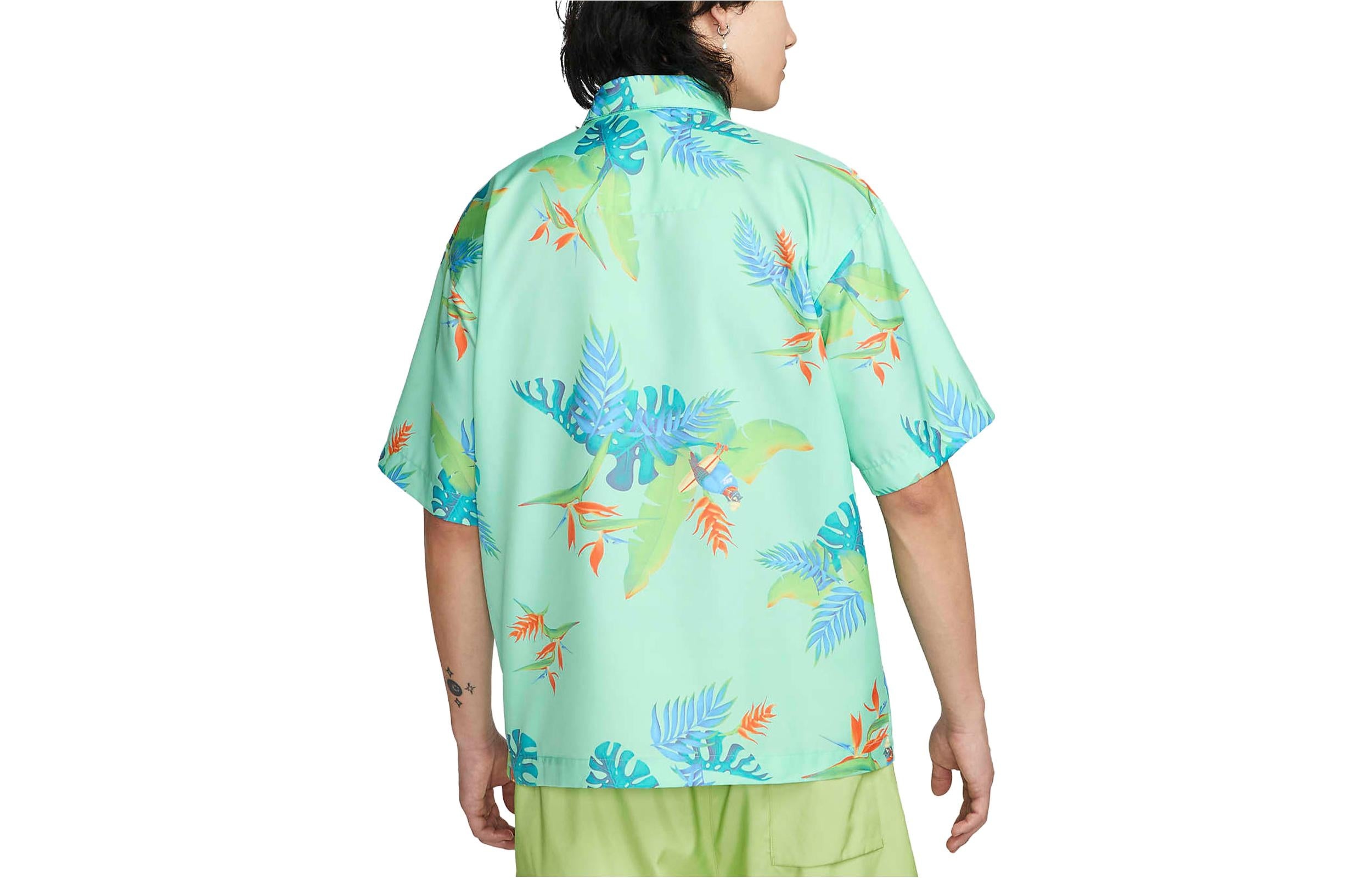 Nike Sportswear Dri-Fit Short-Sleeve Shirt 'Emerald Rise' FQ0348-349 - 2