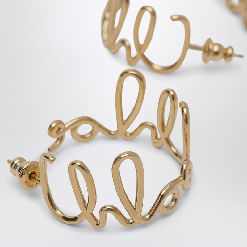 Chloé Chloé Iconic Gold Earrings Women - 2