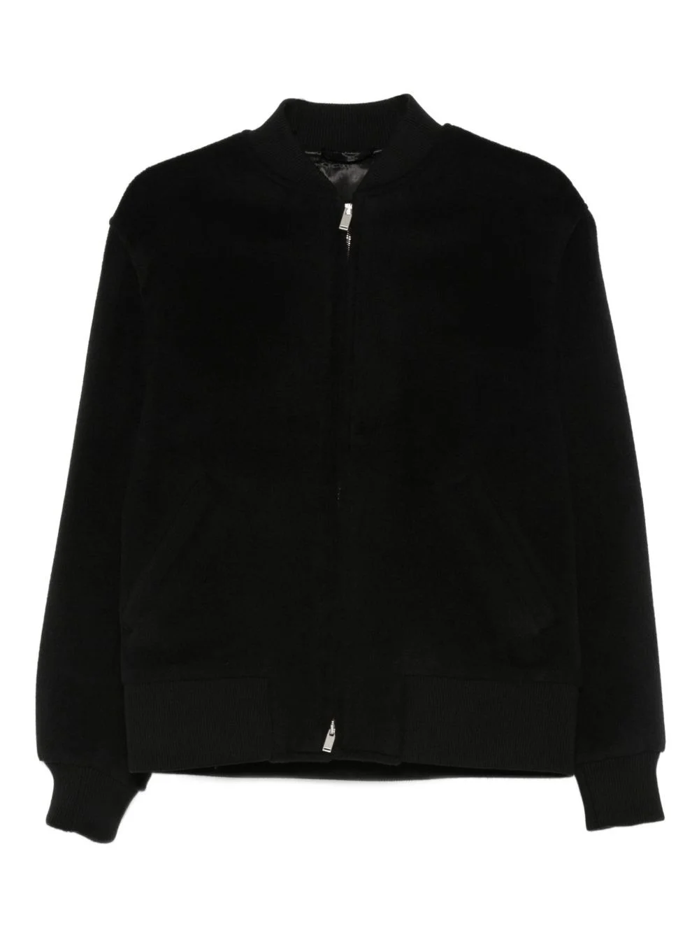 zip-front bomber jacket - 1