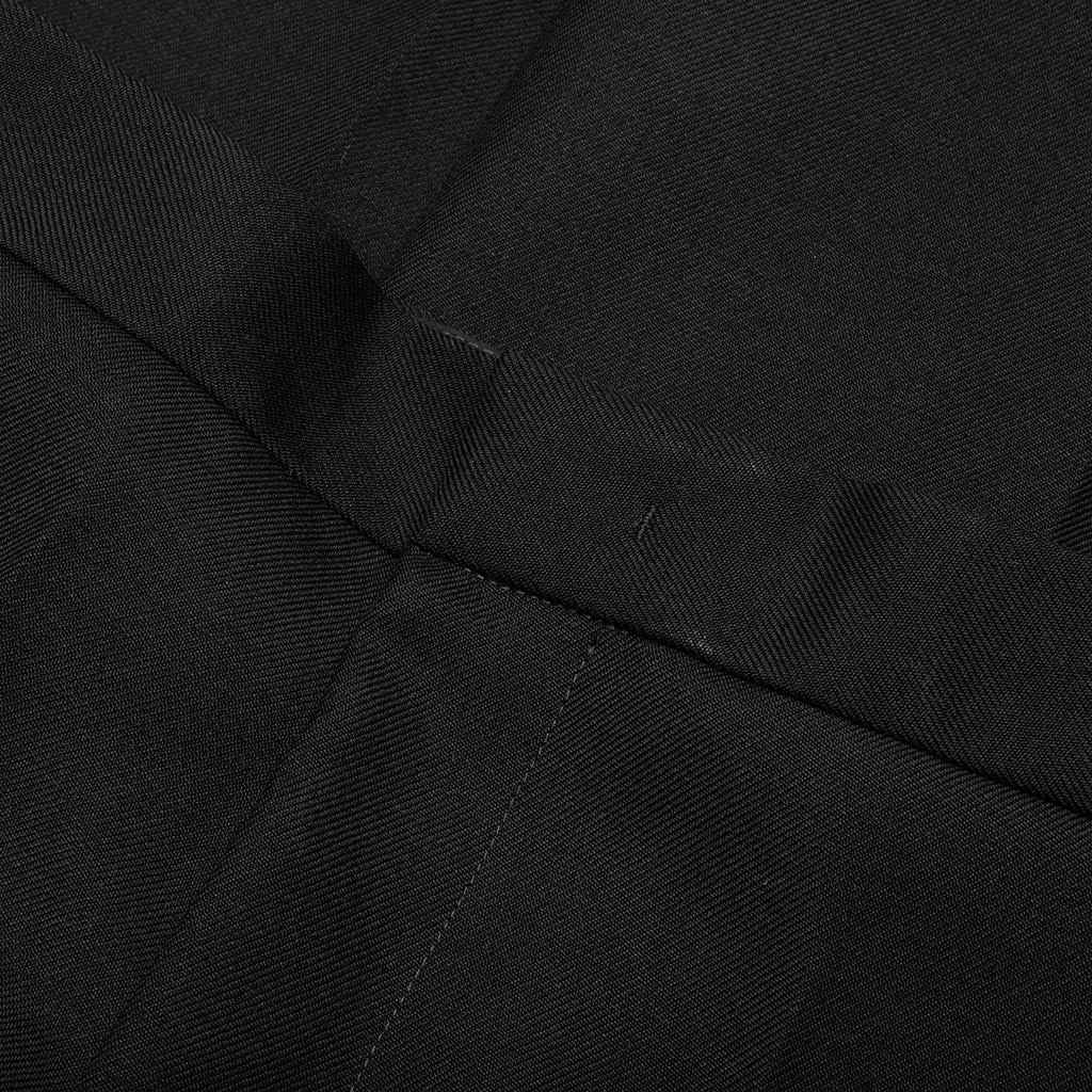 WOOL TROUSER - BLACK - 4
