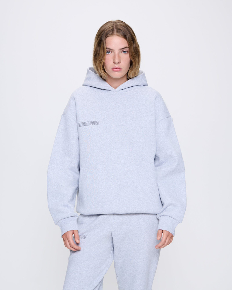 PANGAIA Womens 365 Heavyweight Hoodie - Grey Marl outlook