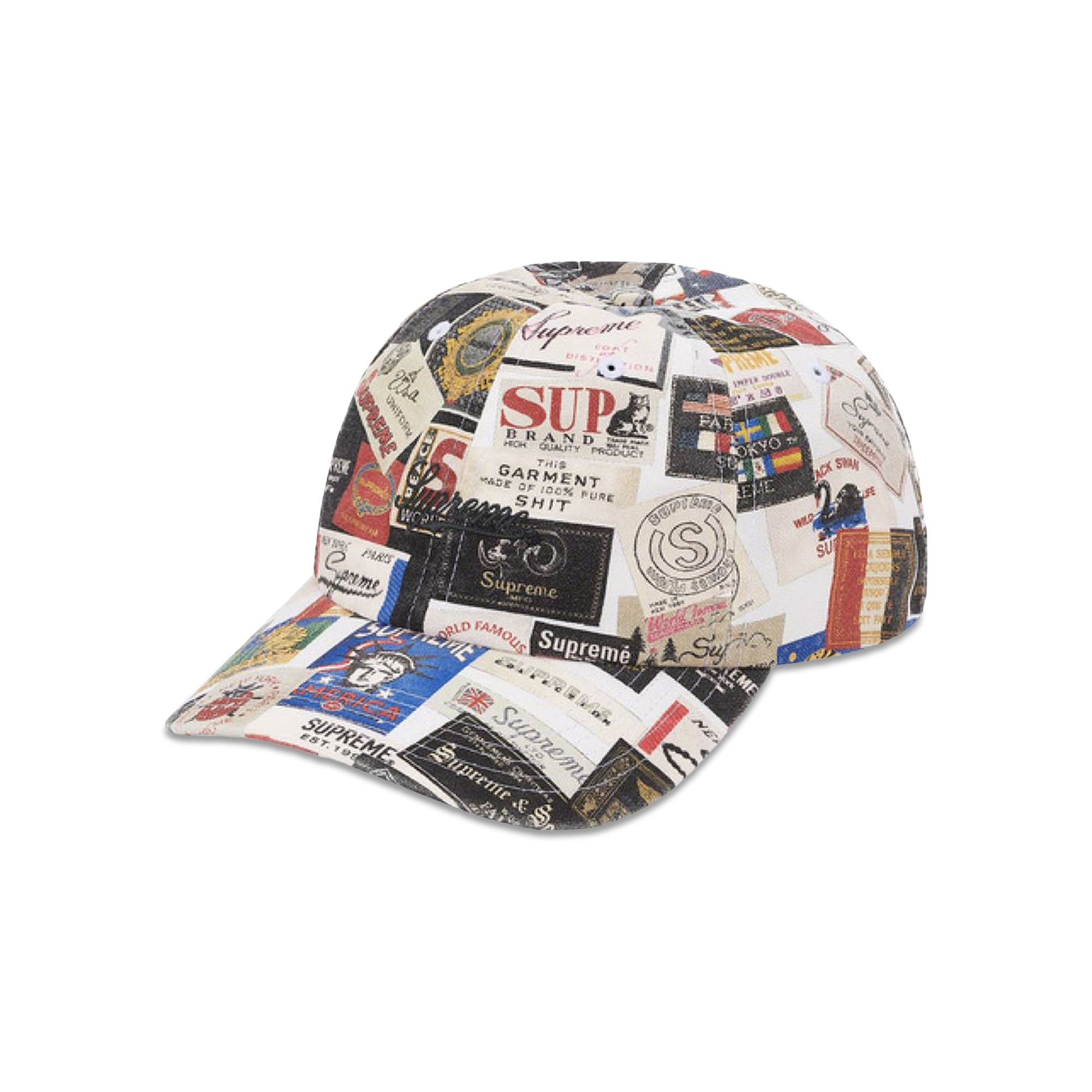 Supreme Labels 6-Panel 'White' - 1