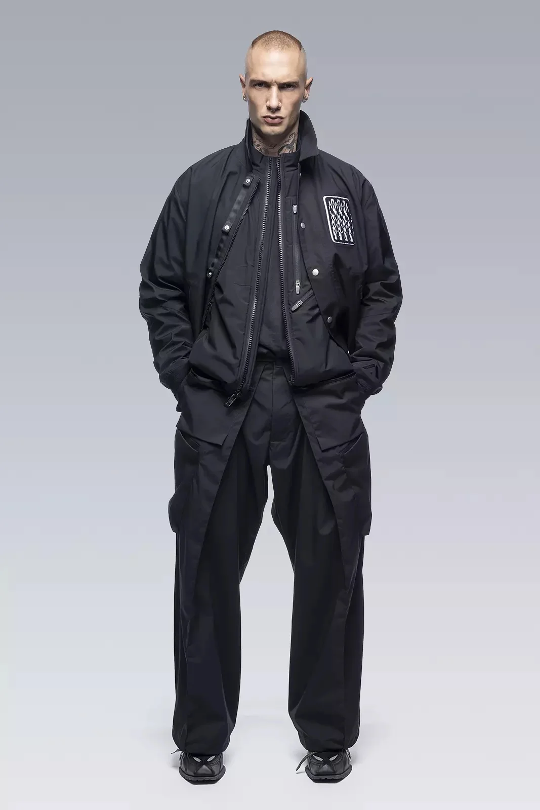 ACRONYM J58-WS Windstopper® PrimaLoft® Modular Liner Jacket Black