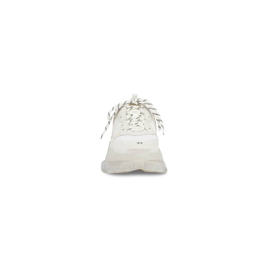 Men's Triple S Sneaker Clear Sole in White - 2