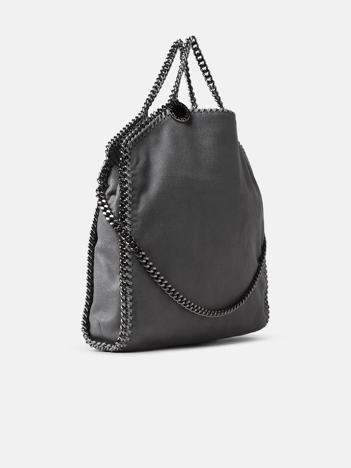 GREY POLYESTER 3 CHAIN FALABELLA BAG - 2