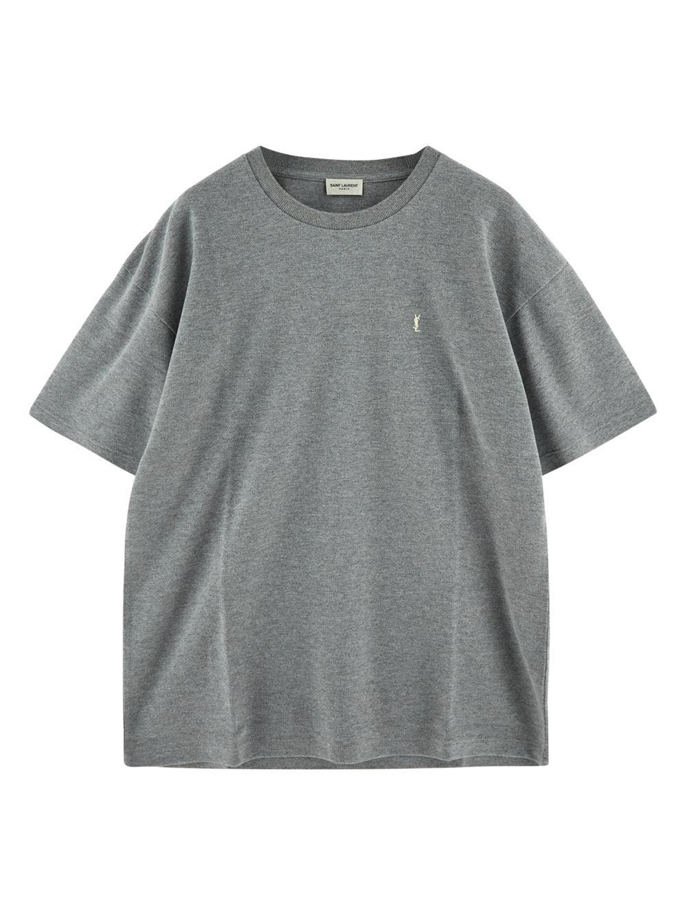 【高価値】 SAINT REVERSIBLE | oluxury | T-Shirt Logo LAURENT トップス