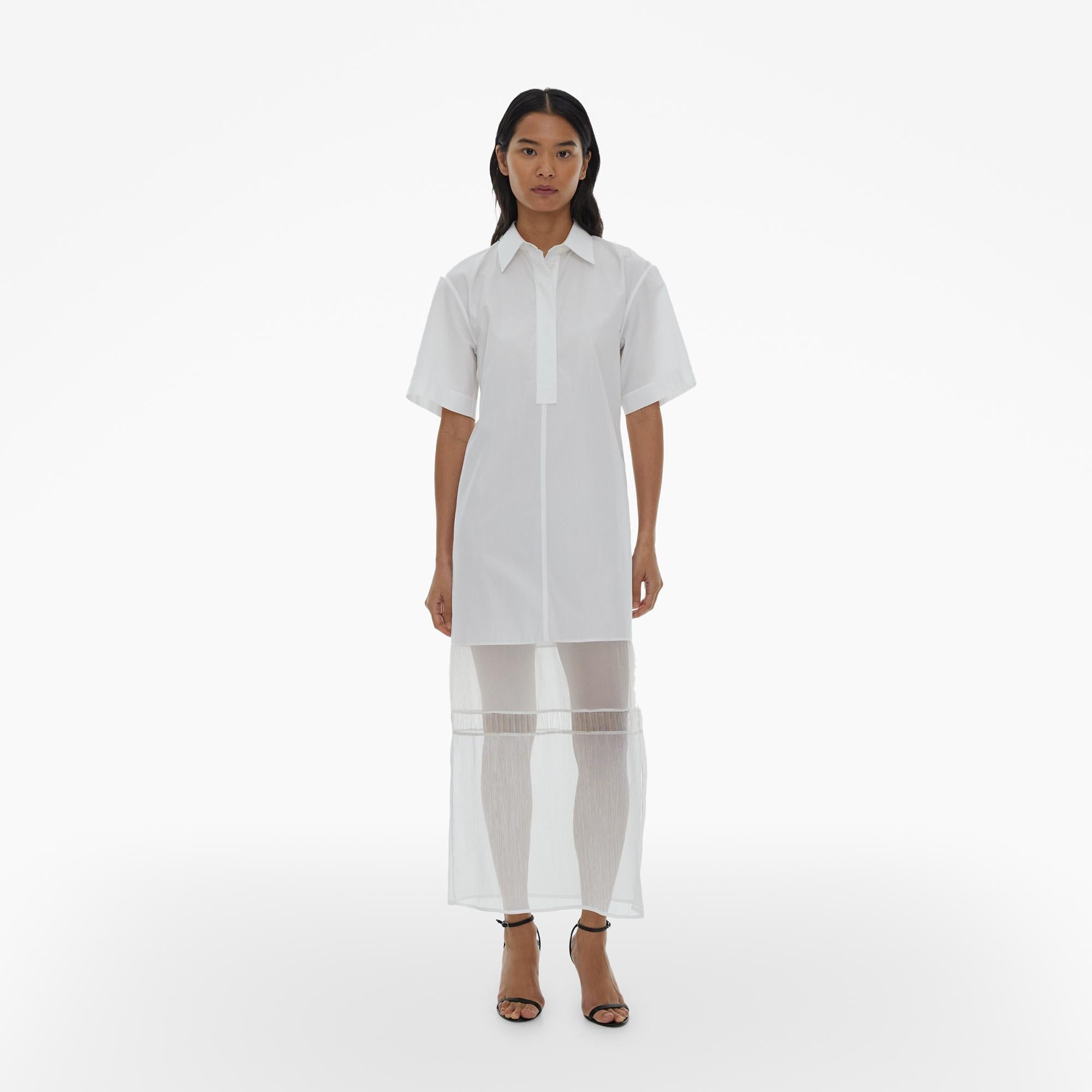 COMBO SHIRT DRESS - 2