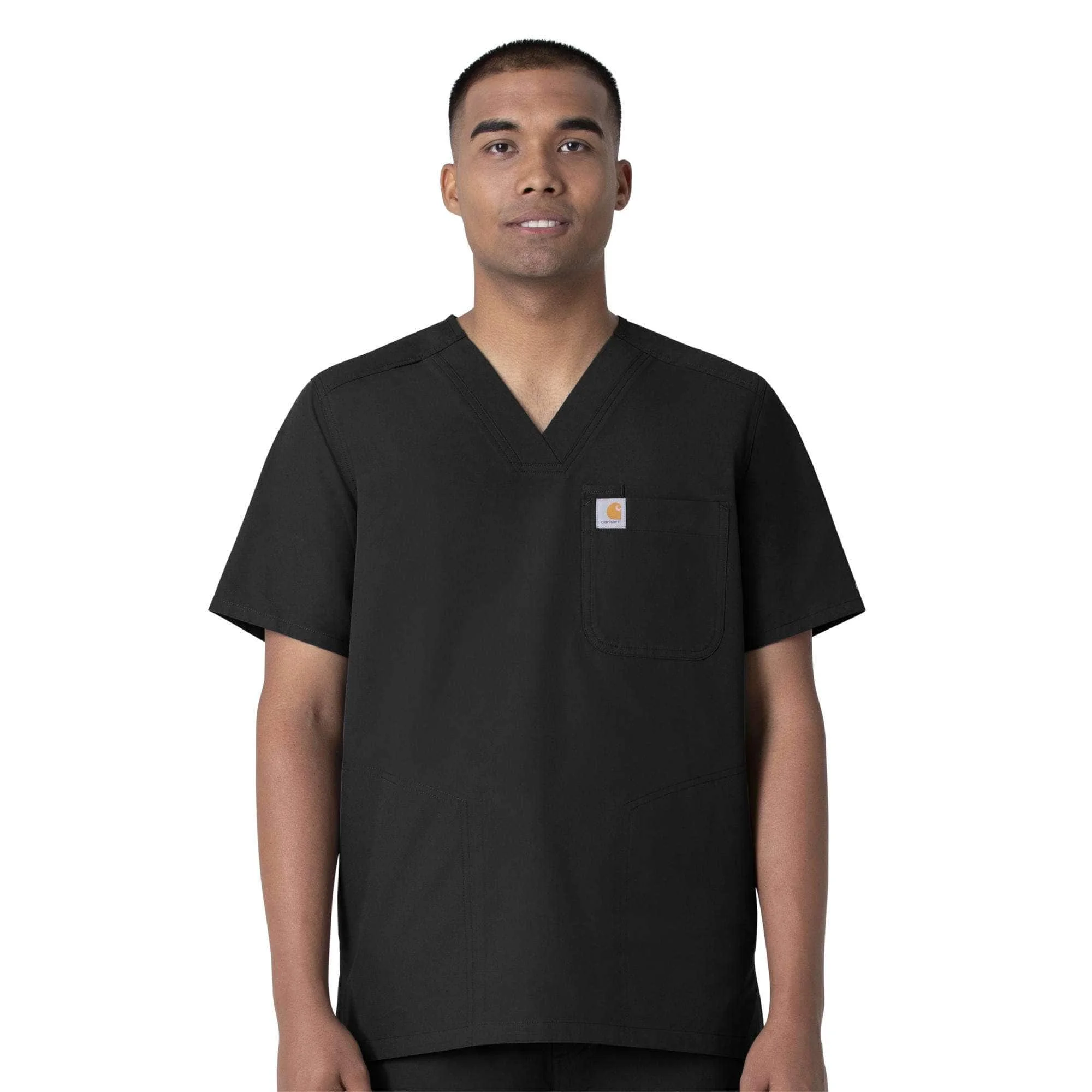Force Essentials V-Neck Shirttail Scrub Top - 1