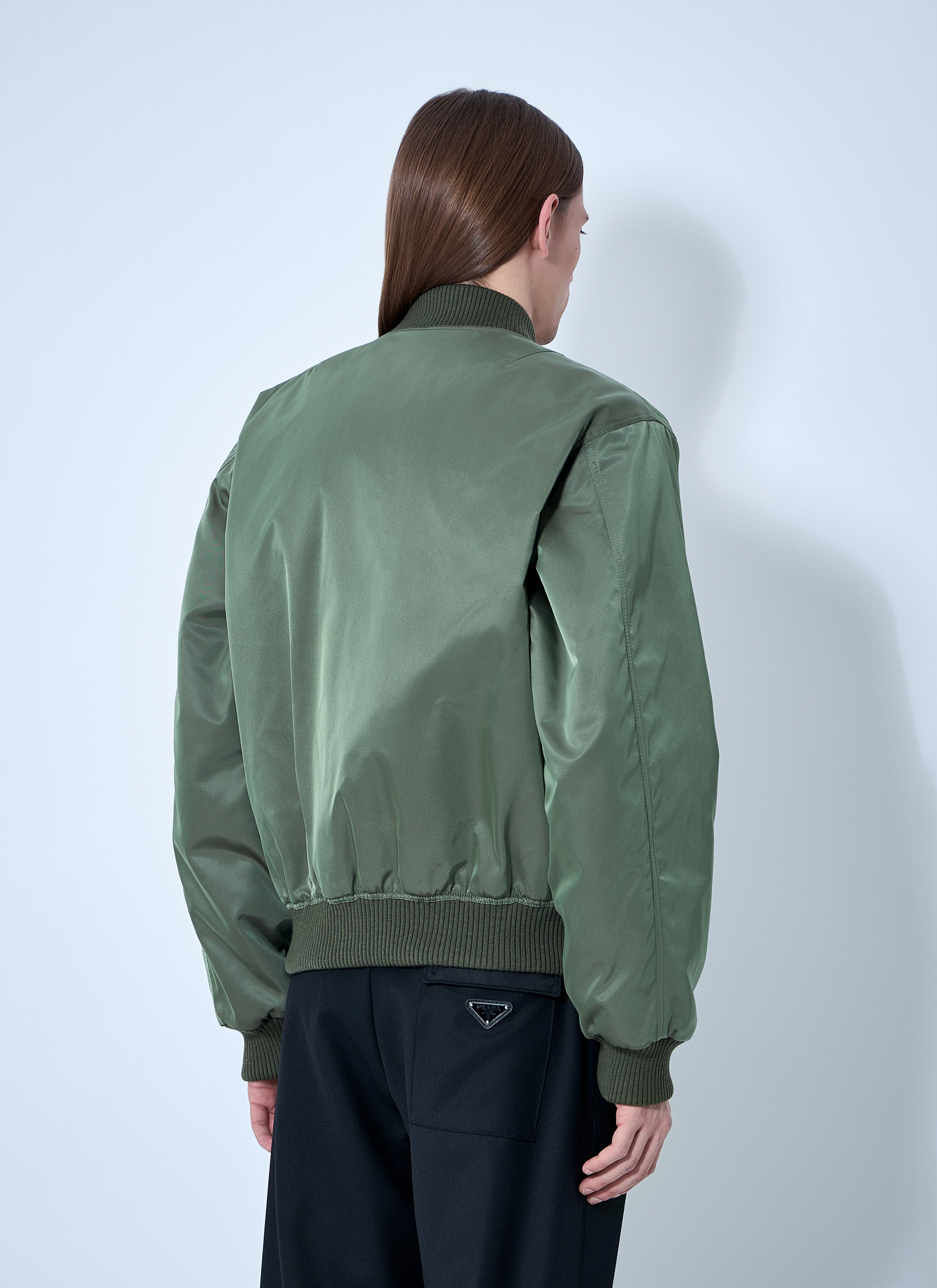 Prada Men Re-Nylon Bomber Jacket - 4