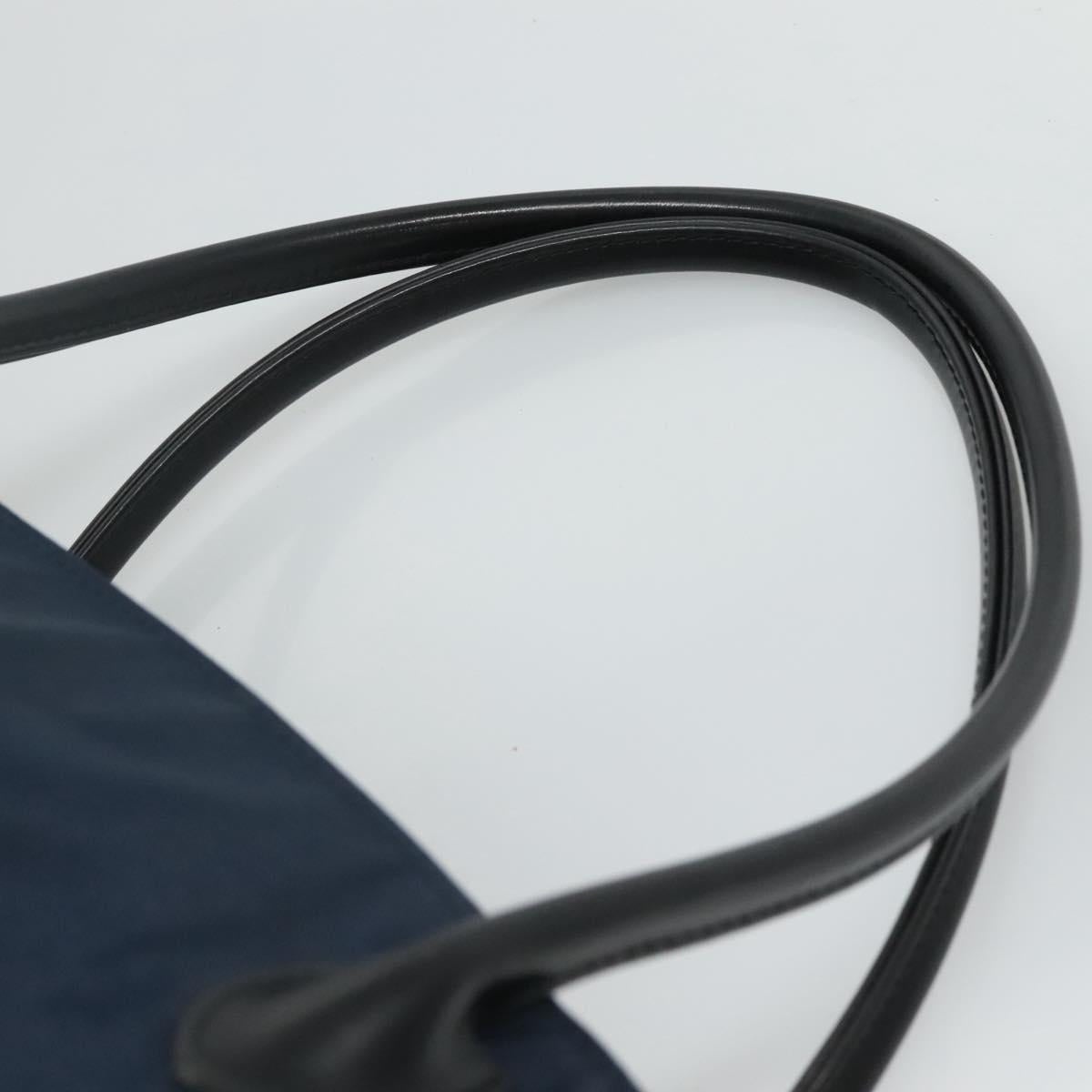 Burberry Blue Label Tote Bag Nylon Navy - 8