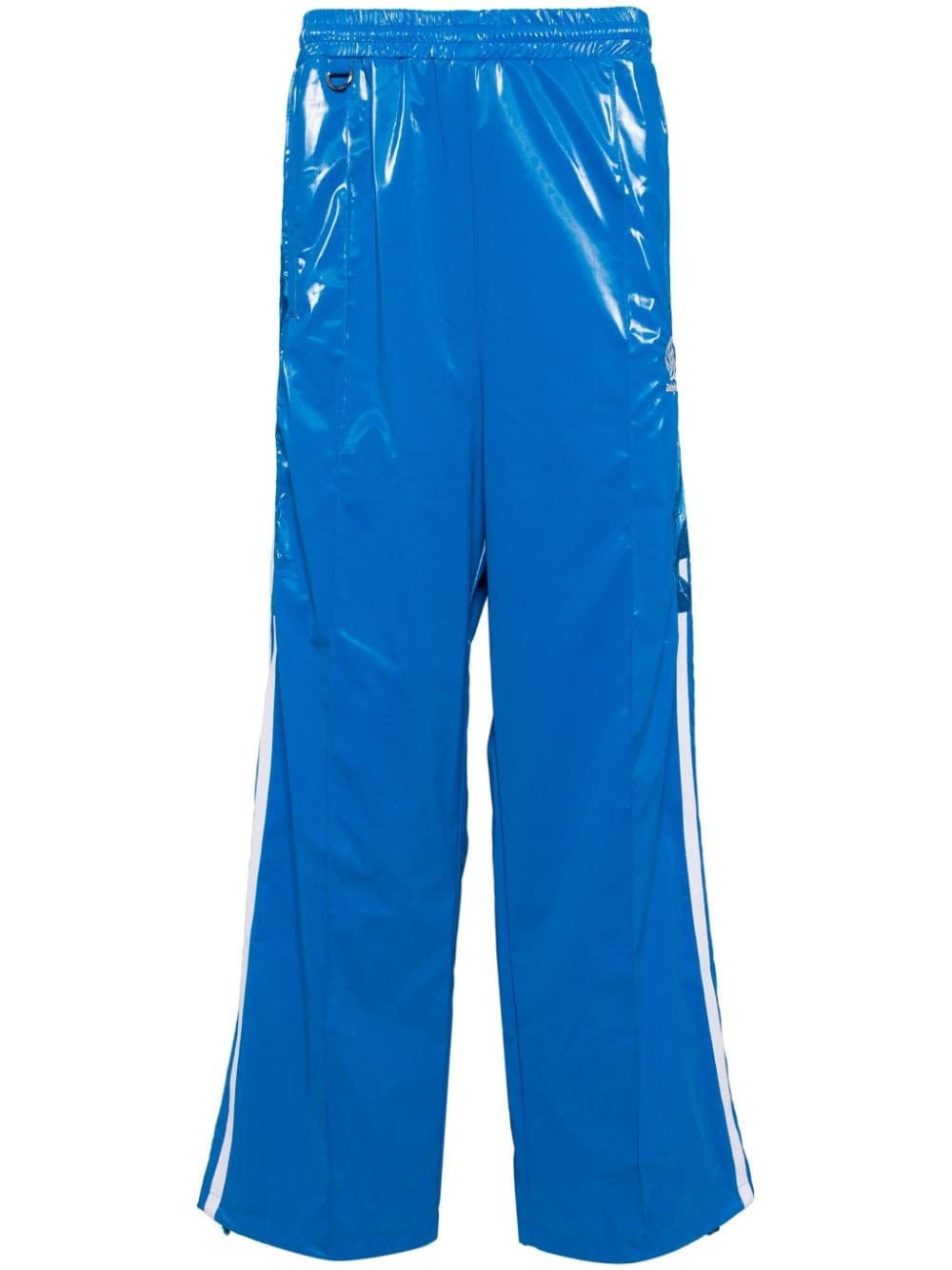 doublet Laminate Track embroidered track pants | REVERSIBLE