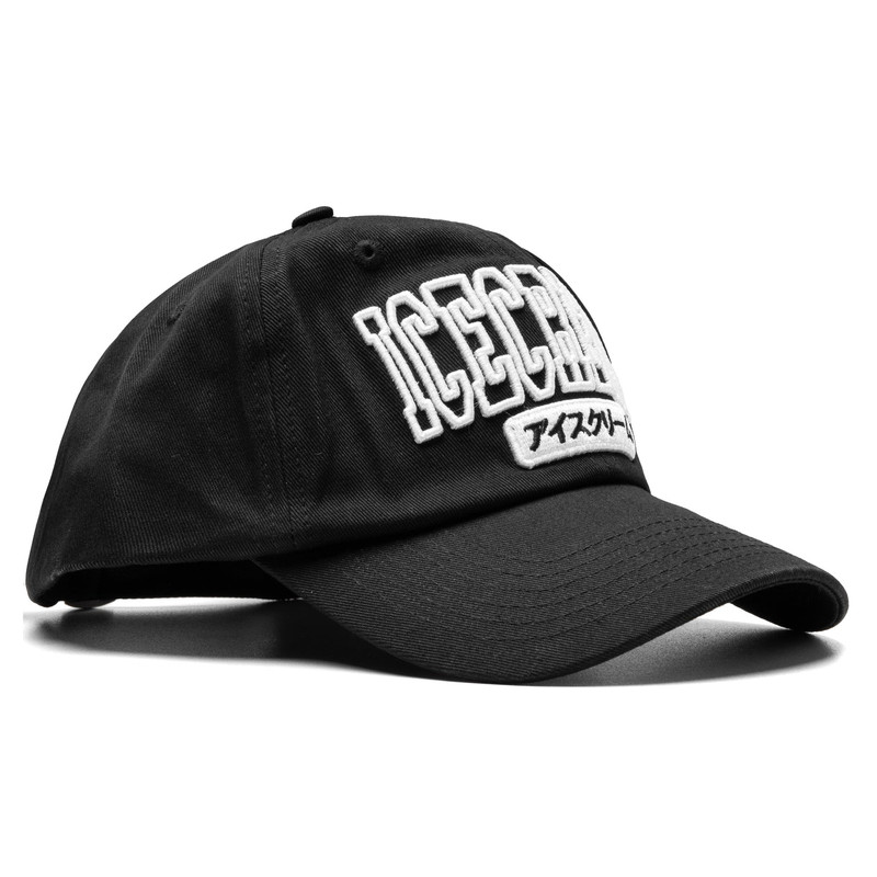 ICECREAM GRIP DAD HAT - BLACK outlook