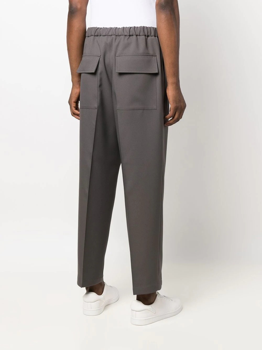 tapered tailored pants - 4