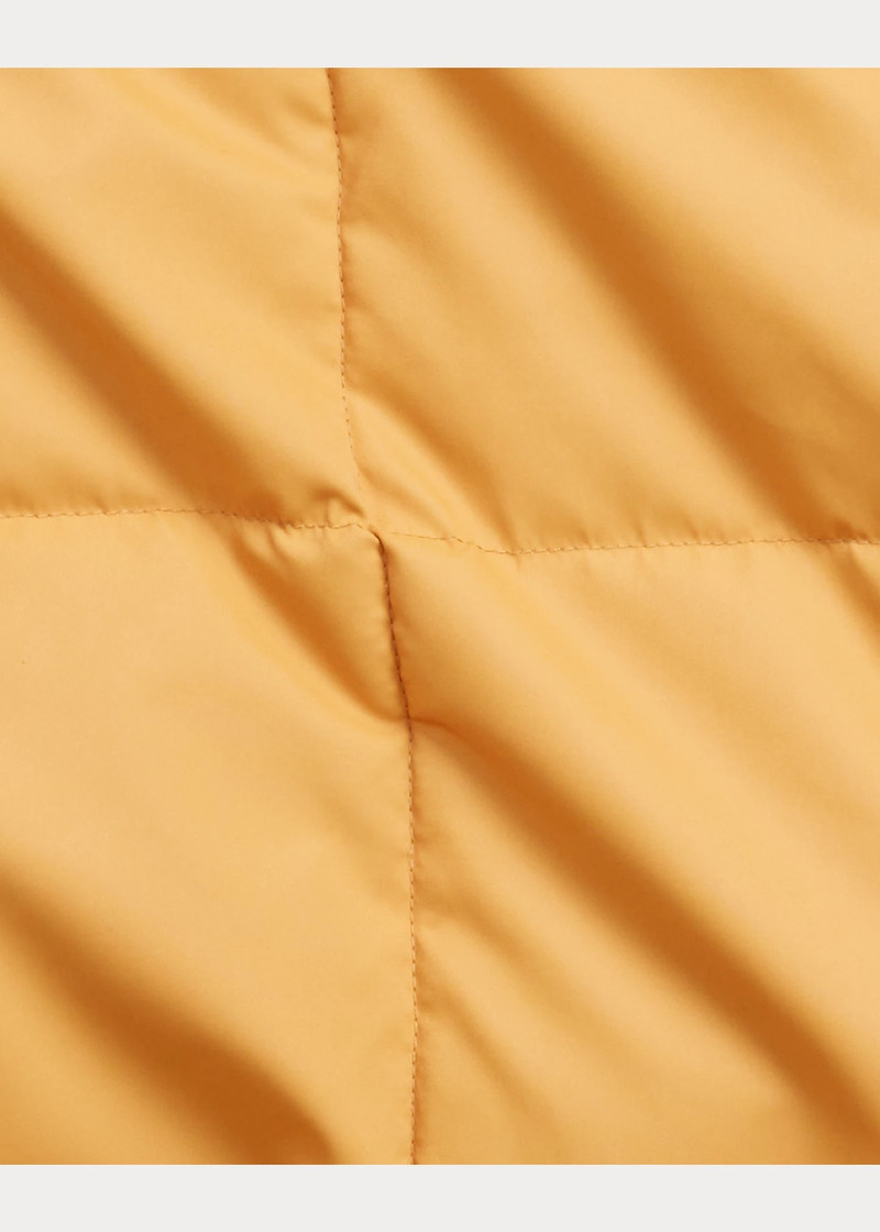 Suede-Yoke Quilted Vest 5