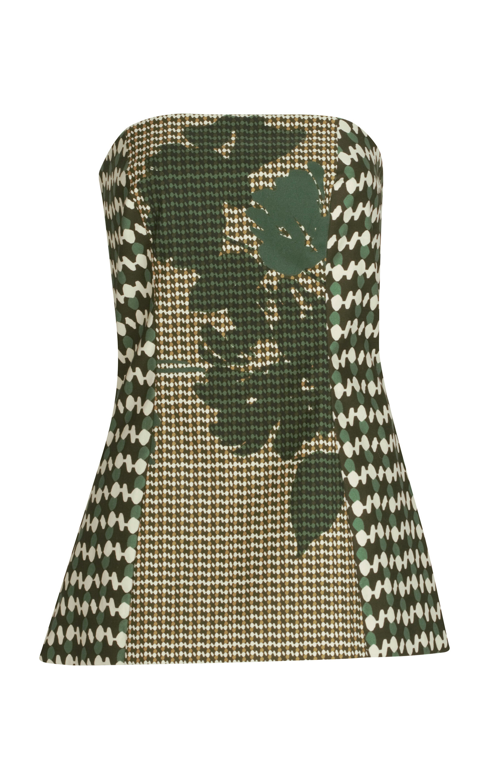 Astor Strapless Printed Cotton Top multi - 1