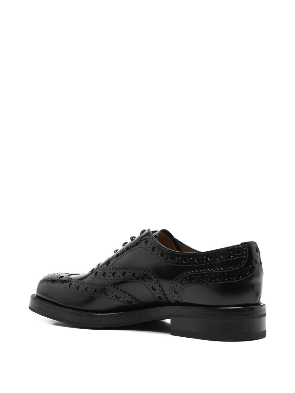 leather brogue Oxford shoes - 3