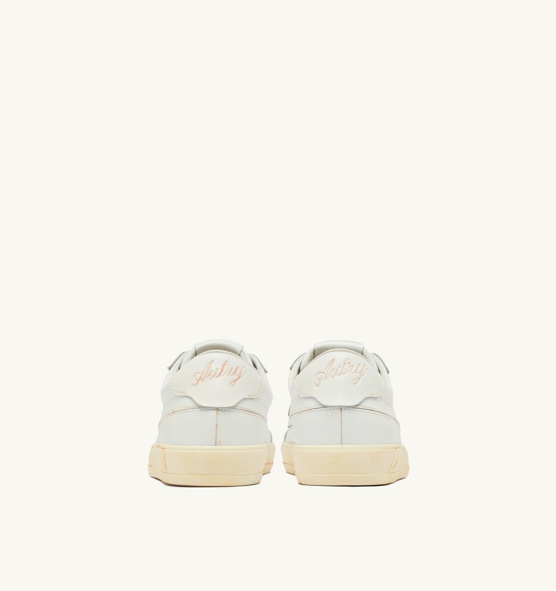 WINDSCAPE LOW SUPER VINTAGE SNEAKERS IN WHITE LEATHER 3