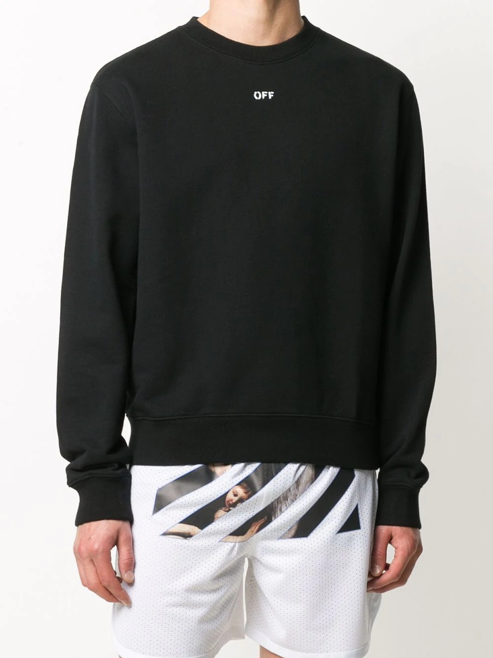 Stencil Arrows crew-neck sweatshirt - 3