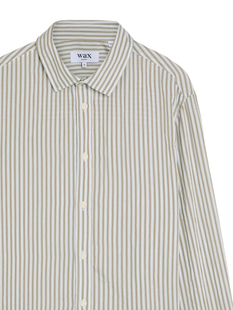 Wax London striped shirt outlook