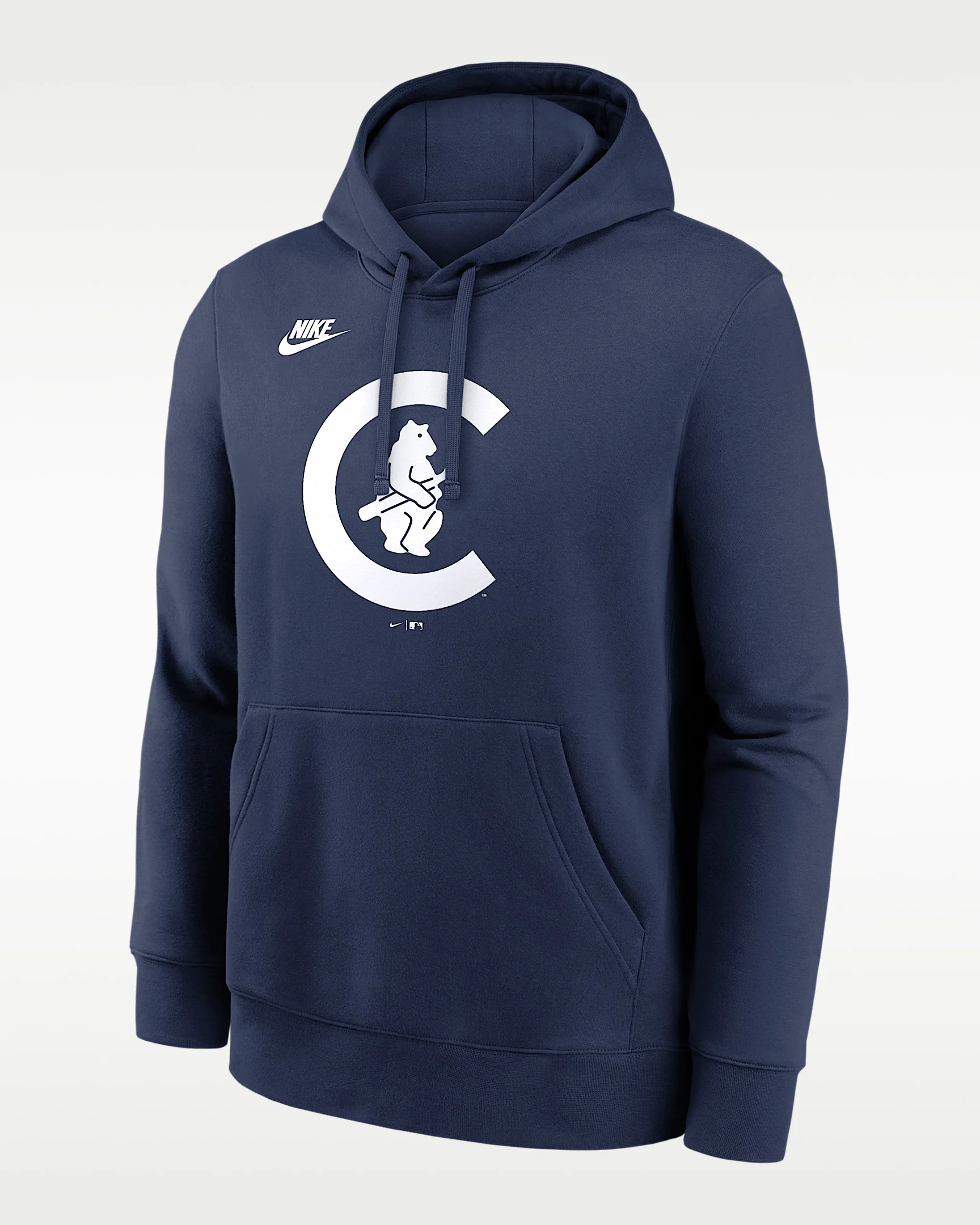 Chicago Cubs Cooperstown Logo Club Men's Nike MLB Pullover Hoodie - 1