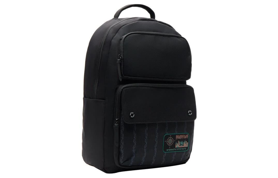 Li-Ning BadFive Logo Backpack 'Black' ABSS165-1 - 3