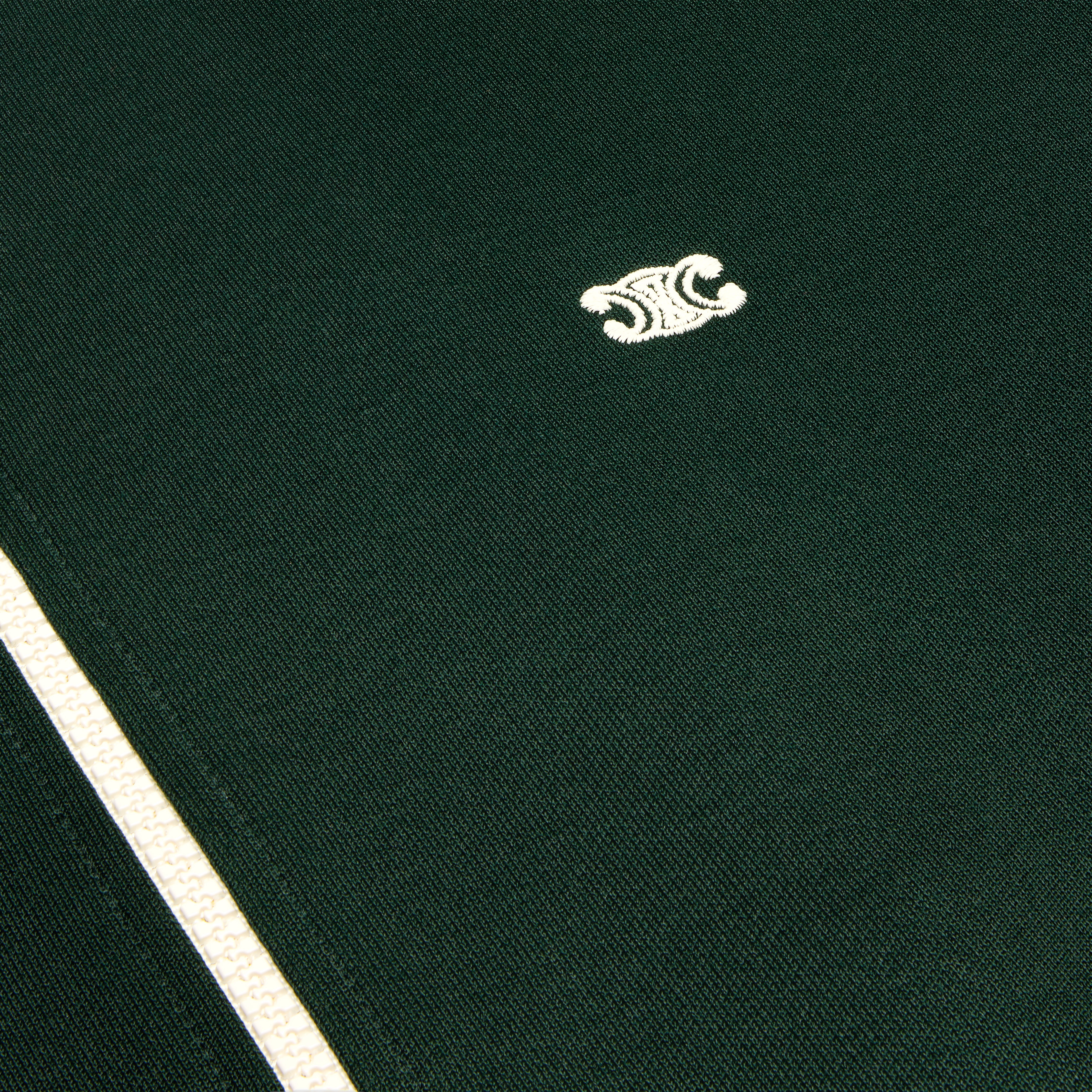 triomphe teddy jacket in double face jersey - 4