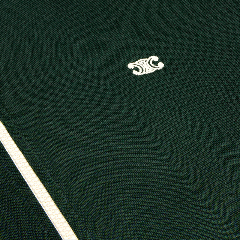 triomphe teddy jacket in double face jersey 4