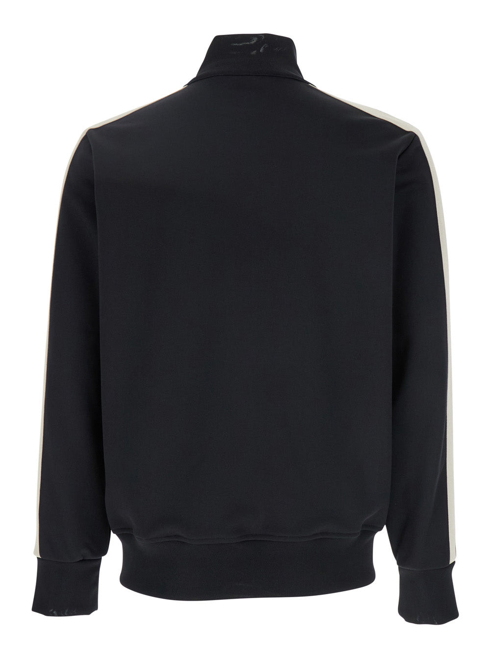 Palm Angels Men 'Classic Logo' Black Sweatshirt With Logo Printed On The Front In Tech Fabric Man - 2