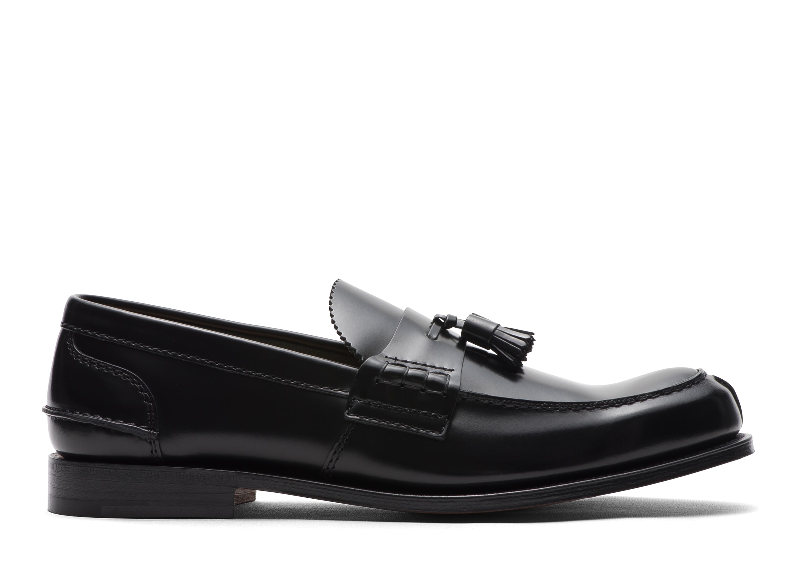 Tiverton, Bookbinder Fumé Loafer Black