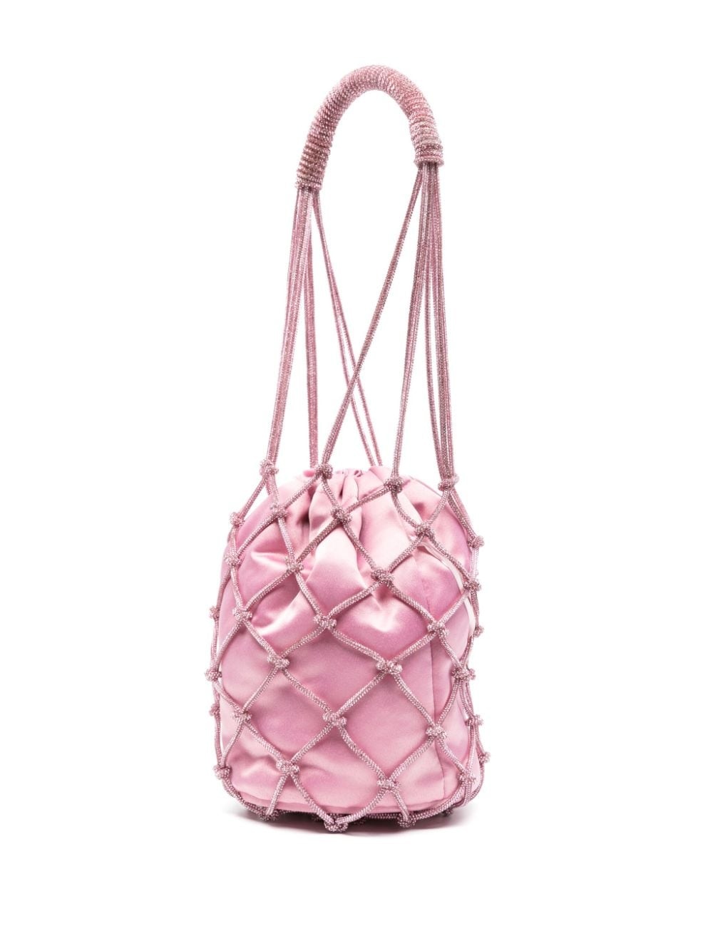Capri crystal-embellished bucket bag - 3