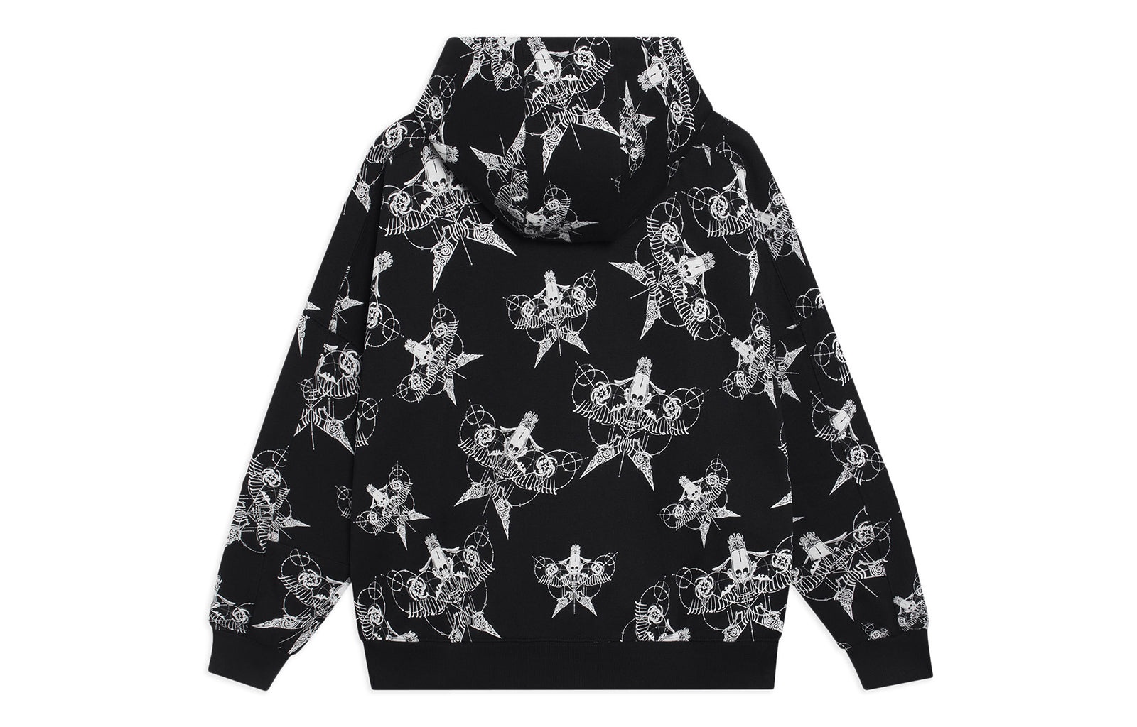 (WMNS) Li-Ning Counterflow All-Over Print Hooded Jacket 'Black' AWDSI88-1 - 2