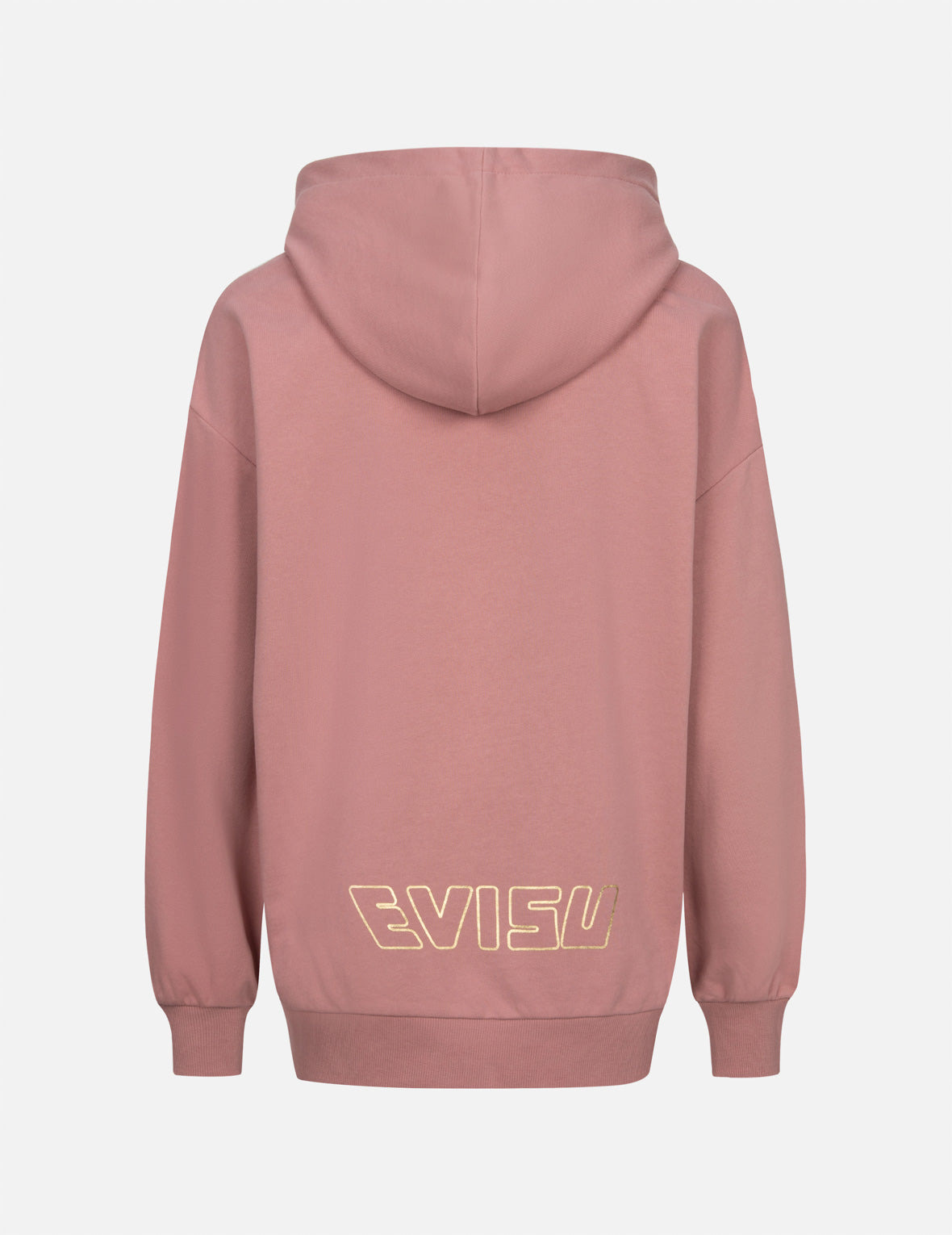 GOLDFISH AND FLORAL FLOW PRINT OVERSIZED HOODIE - 2
