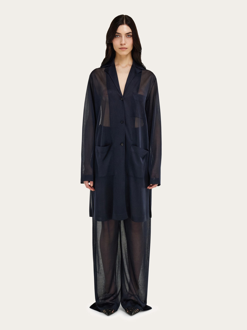 FERRAGAMO Jersey duster outlook