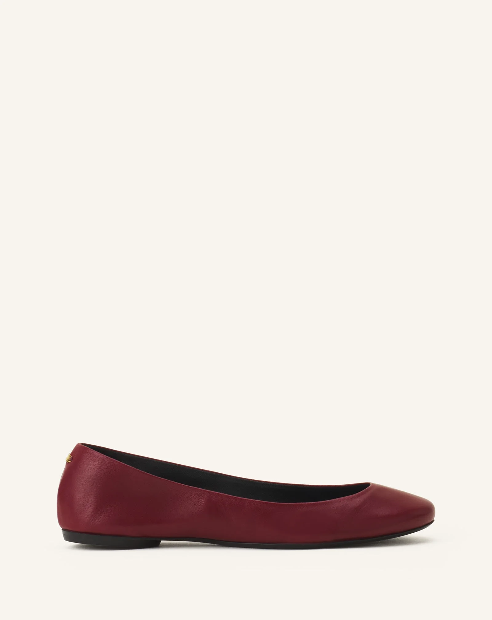 THE BALLERINA FLAT IN LEATHER - 1