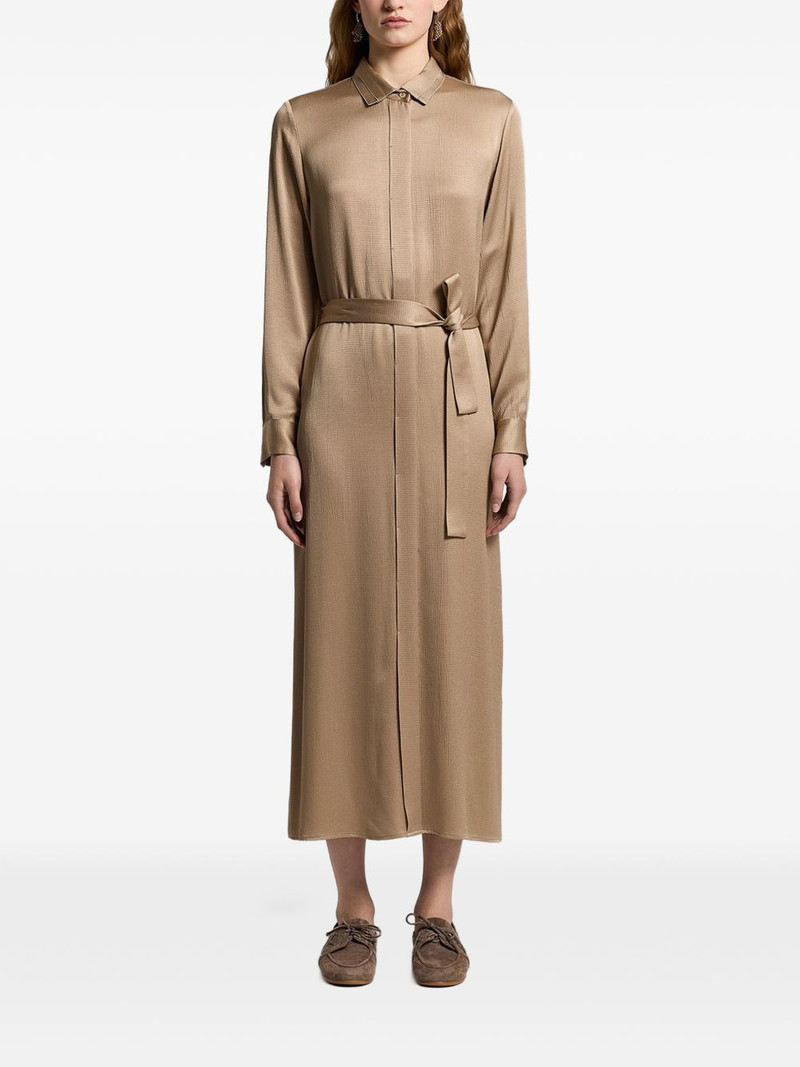 satin midi dress 1