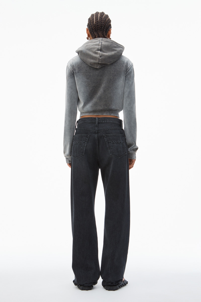 EZ Mid Rise Jean With Logo Pocket 4